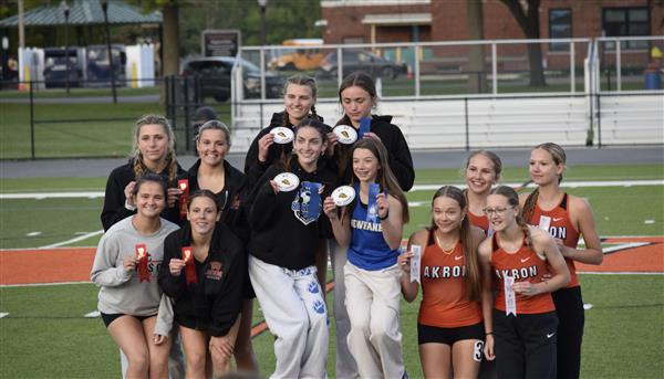 Brooke Milhollen, Morgan Marcinkowski, Hannah Liss, Kylee Rebmann - 3rd 4x800 Relay